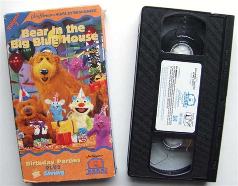 Bear In The Big Blue House Birthday Vhs