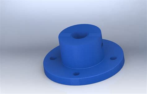 Free Stl File Motor Flange・3d Print Design To Download・cults