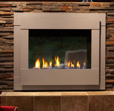 Enhance Your Space With The Twilight Modern See Through Gas Fireplace