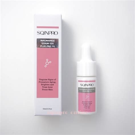 Jual Sqinpro Niacinamide Serum Plus Zinc 10ml Shopee Indonesia