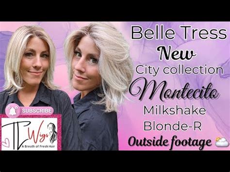 Belle Tress New City Collection Montecito In Milkshake Blonde R Wig