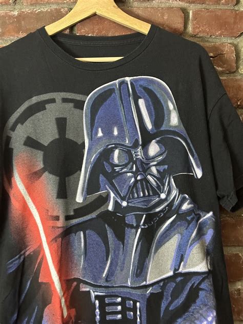 Vintage 2000s Star Wars Shirt Darth Vader Shirt Size Gem