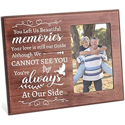 You Left Us Beautiful Memories Picture Frame Sympathy Ts Frames