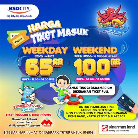 Harga Tiket Ocean Park Bsd Terbaru Dan Syaratnya Kata Omed