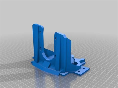 Makerslide Dual Extruder Mount For Buddashnozzle Hot End By ShaneGT 3d Printer Printer Mounting