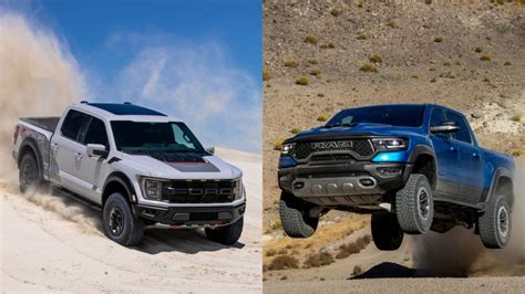 Ford F-150 Raptor R Vs Ram TRX Specs & Features Comparison