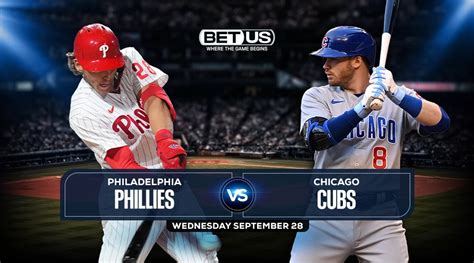 Phillies Vs Cubs Sept Prediction Preview Odds Picks