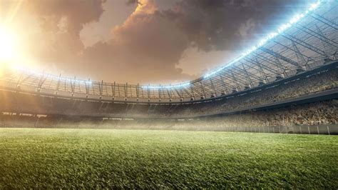 Download Excitement brews in a soccer stadium | Wallpapers.com