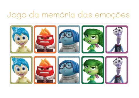 Jogo Da Memória EMOÇÕES | PDF