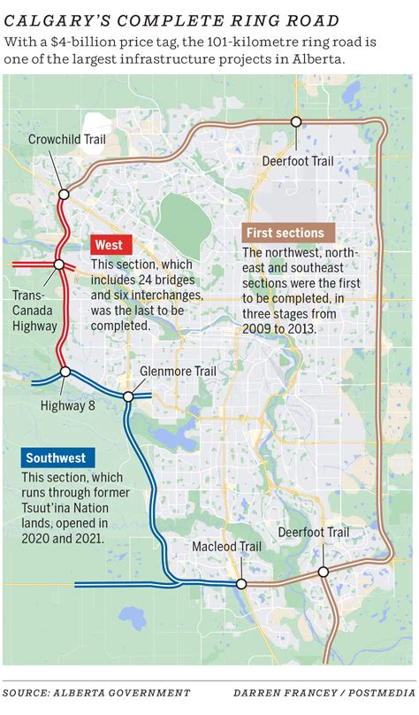 A Timelapse Journey Of Calgary S New Ring Road All 101 Kilometres