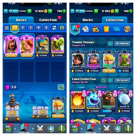 Buy 🔥clash Royal Account 🔥9000 Trophy 🔥15kt ⸱ 23arena🔥115 Cards 🔥