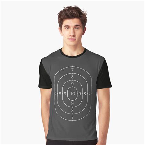 Gun Shooting Range Target Pattern T Shirt By Getittit Redbubble