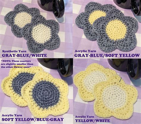 Pair Of Hand Crocheted Coasters Saph The Something S Ko Fi Shop Ko