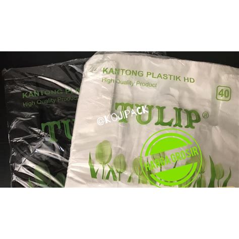 Jual Kantong Keresek Plastik Hd Tulip Tebal Ramah Lingkungan Eco