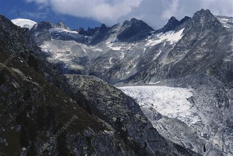 Rhone Glacier - Stock Image - C012/0527 - Science Photo Library