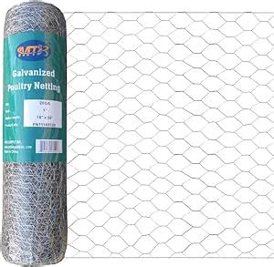 Amazon Mtb Supply Ga Galvanized Hexagonal Poultry Netting