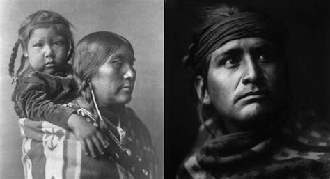 Portraits Of Native Americans Taken By Edward S Curtis Between 1890s