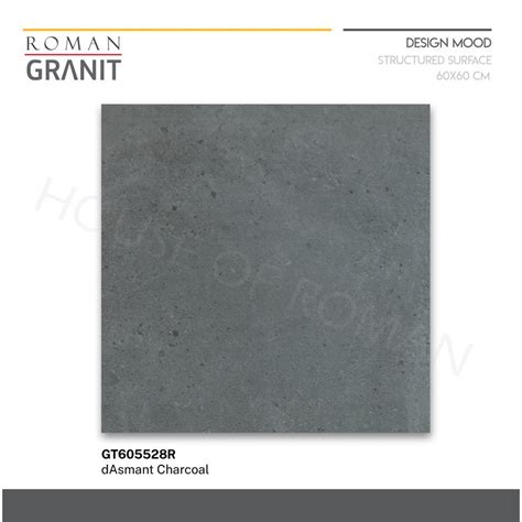 Jual Romangranit Dasmant Charcoal X Gt R Roman Granit Shopee