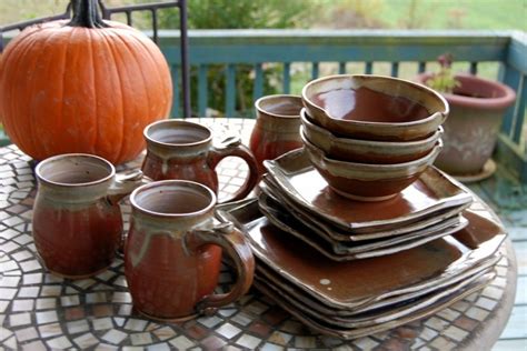 Rustic Stoneware Dinnerware - Ideas on Foter