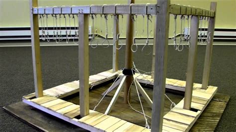 Gallows Model On Display At The Historical Society Mankato Mn Youtube