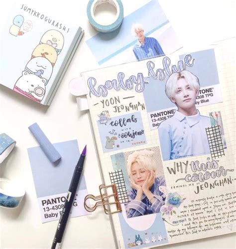 Simple Art Bts Journal Cover Ideas Download Free Mock Up