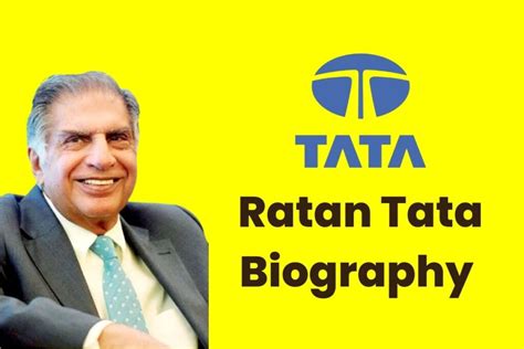 Ratan Tata Biography | Wife, Career, Family, Lifestyle & More