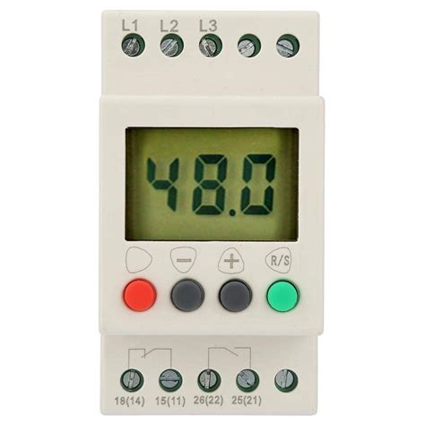 FC 3 Phase Sequence Protection Relay 380V AC 50Hz Voltage Over Under