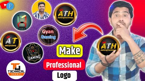 Logo Kaise Banaye How To Make Professional Youtube Logo Youtube