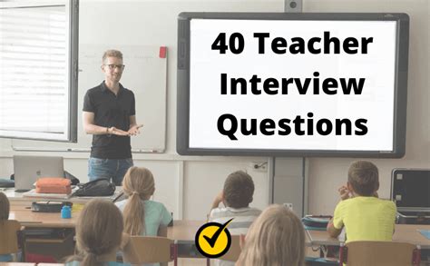 40 Teacher Interview Questions - Mometrix Blog