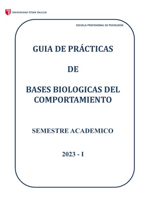 Guia Practica Sesion Bases Ucv Escuela Profesional De