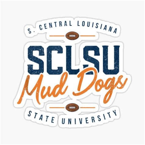 Sclsu Mud Dogs Sticker For Sale By Stcokiie Redbubble