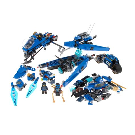 1x Lego Set The LEGO Ninjago Movie Lightning Jet 70614 unvollständig
