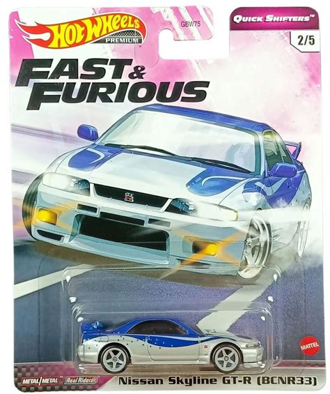Hot Wheels Premium NISSAN SKYLINE GT R BCNR ERLI Pl