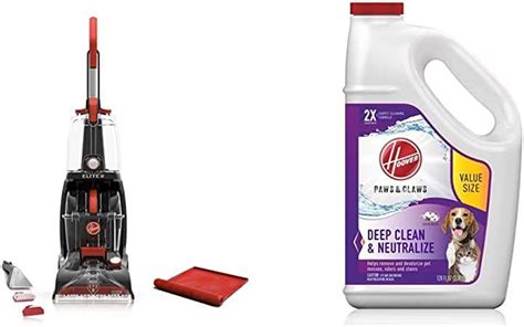 Hoover Power Scrub Elite Carpet Cleaner With Storage Mat Fh B And