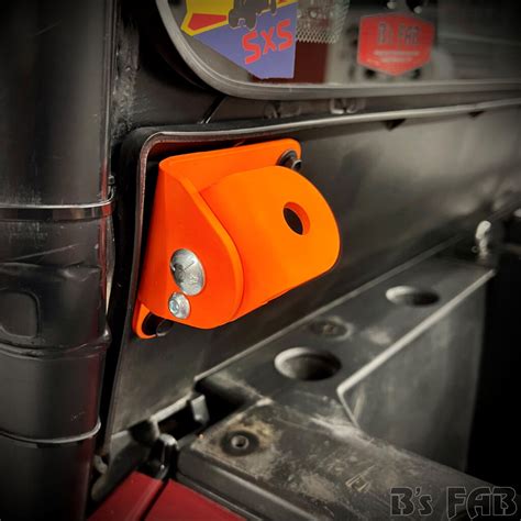 Hd Whip Mounting Brackets For The Polaris General By Bs Fab B S Fab Utv