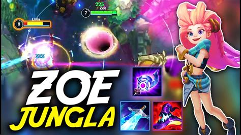 Zoe Jungla Ltima Ranked De Temporada En Wild Rift Youtube