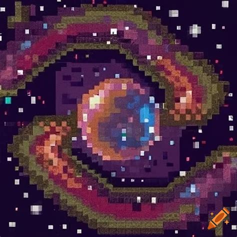 Pixel Art Of A Cherished Universe On Craiyon