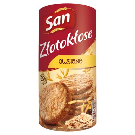 Biscuiti Cu Fulgi De Ovaz San 215 G Emagro