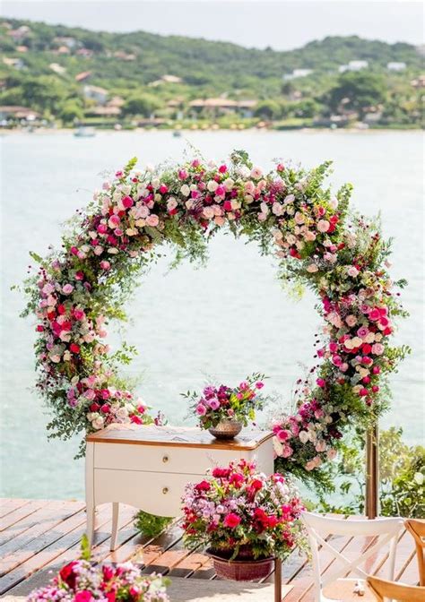 Arco De Flores Para Cerim Nia De Casamento Cooperflora