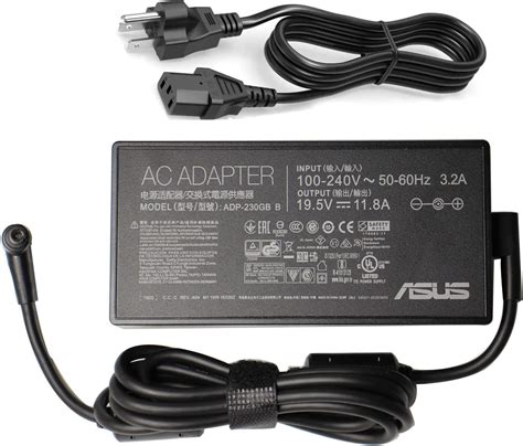 Amazon New 19 5V 11 8A 230W 6 0x3 7mm AC Adapter Fit For Asus ROG