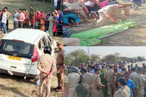 Speeding Car Crushed People Roadside In Sarnath 3 Dead सारनाथ में तेज रफ्तार कार ने सड़क