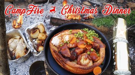 Camp Fire Christmas Dinner - YouTube