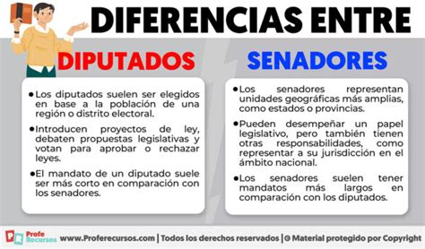 Diferencias Entre Diputados Y Senadores