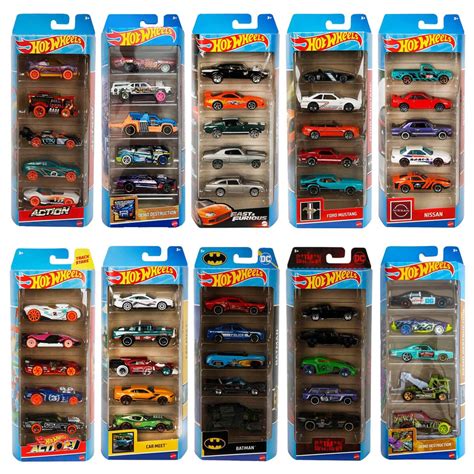 Hot Wheels Li Araba Seti HTW A Oyuncak Model Metal Arabalar