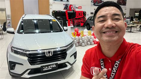 All New Honda Br V Vx Cvt Honda Sensing Premium Opal White