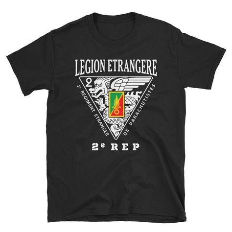 Legion Etrangere Paratrooper French Foreign Regiment T Shirt Legio T