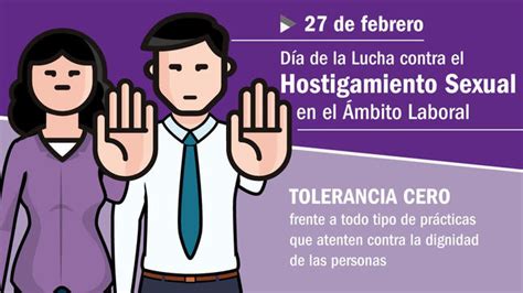 Día De La Lucha Contra El Hostigamiento Sexual En El ámbito Laboral