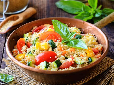 Couscous with Vegetables - Calming Blends