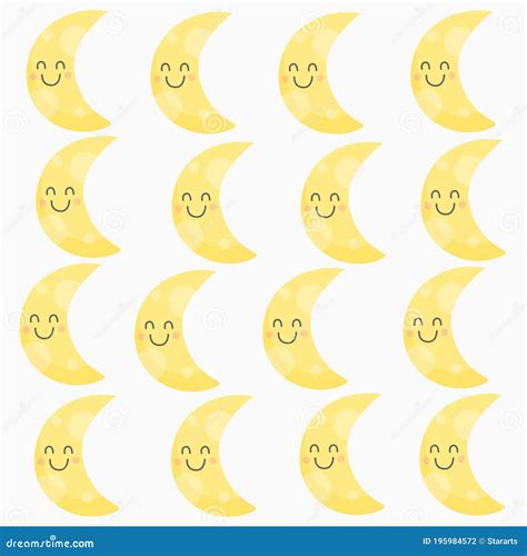 Yellow Smiling Round Face Emoticon Royalty Free Stock Image