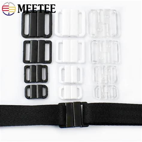 Sets Mm Plastic Bikini Adjuster Buckles Resin Bow Tie Clasp Bra Swimwear Front